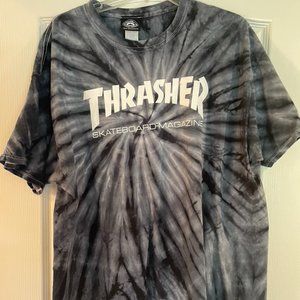 Thrasher Black/White Tie-dye